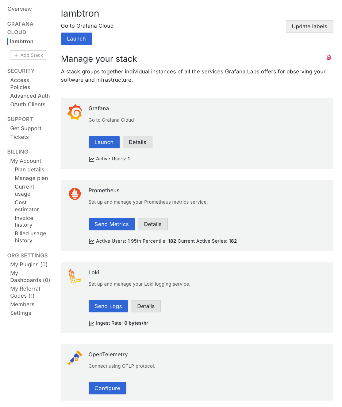 Find and configure OpenTelemetry